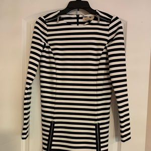 Women’s Michael Kors Black stripe dress